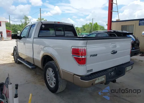 2012 Ford F-150 Lariat from USA, damaged, VIN 1FTFX1CT9CFB51602